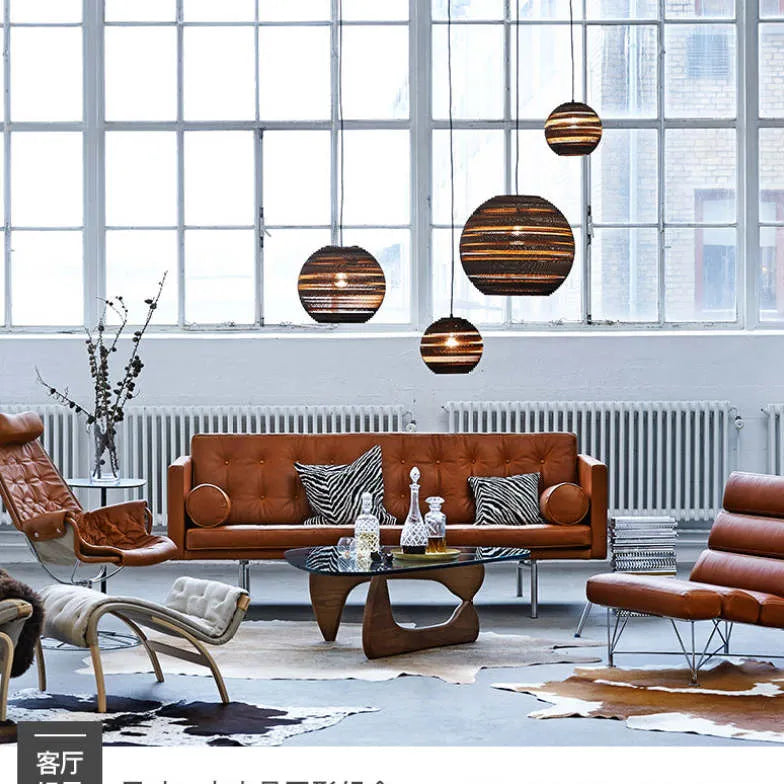 Design intrecciato a strati RATTAN Vintage Vintage Light