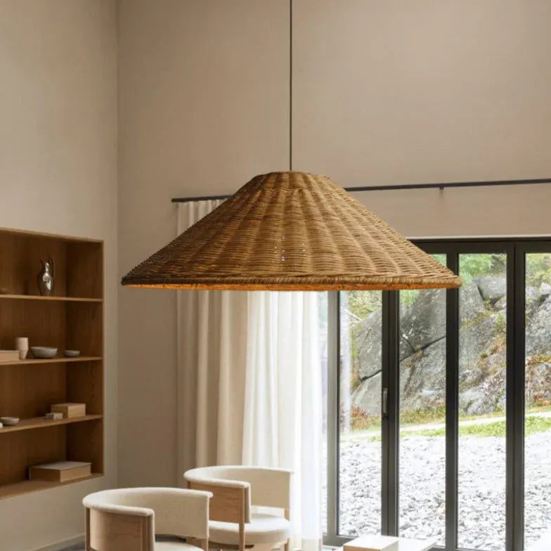 Lampadari Grandi Per Sala Da Pranzo Rattan