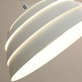 Lampadario Bianco Moderno LED per Sala da Pranzo