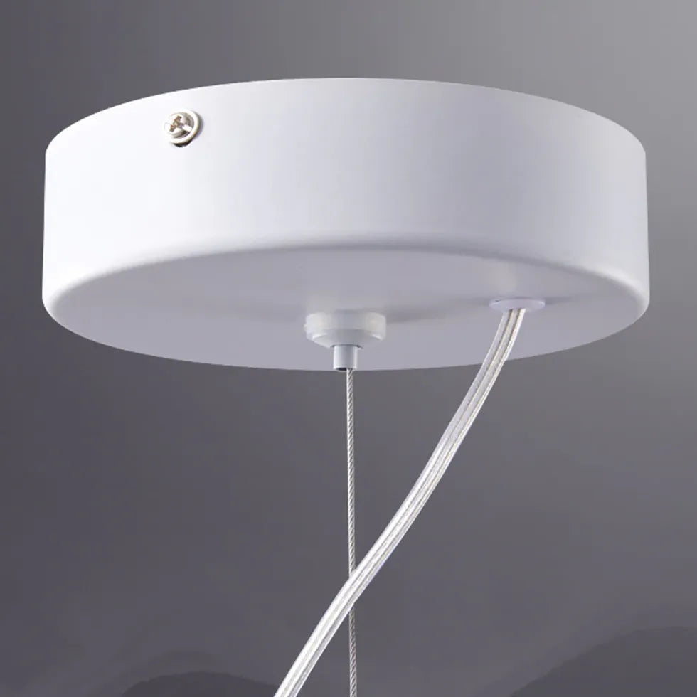 Lampadario moderno led cucina stile onde lunghe