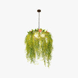 Green Plant Themed Decorative Lighting Fixture