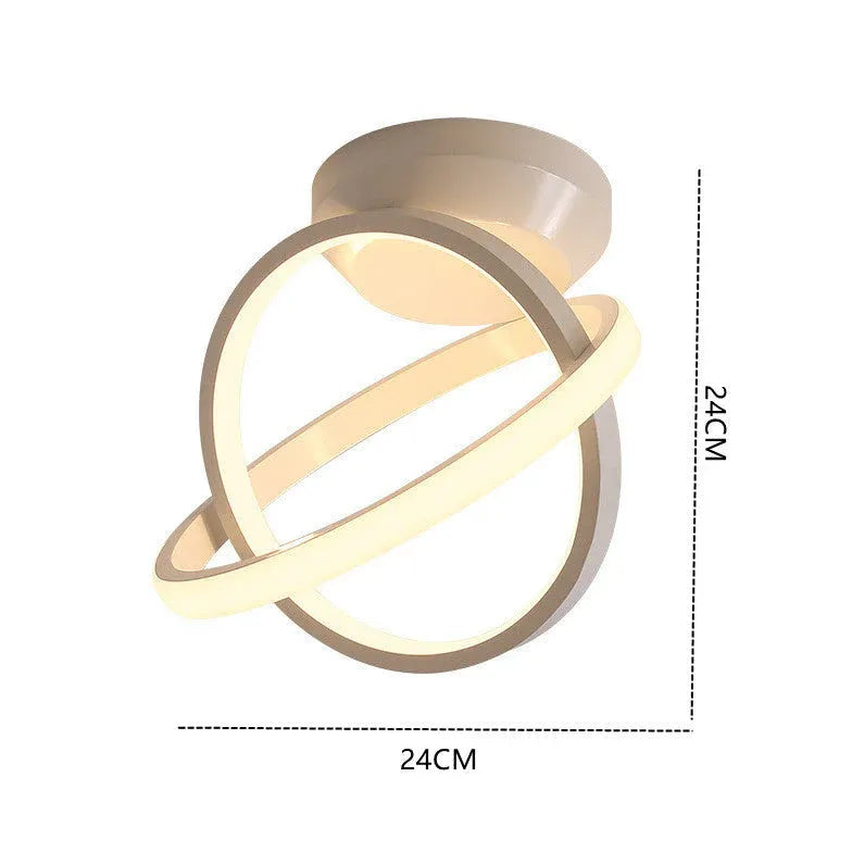 Anello a sfera Luci a soffitto a filo moderno