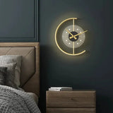 orologio da parete LED moderno interno