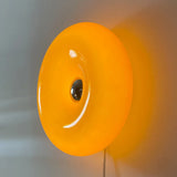 orange wall light modern led