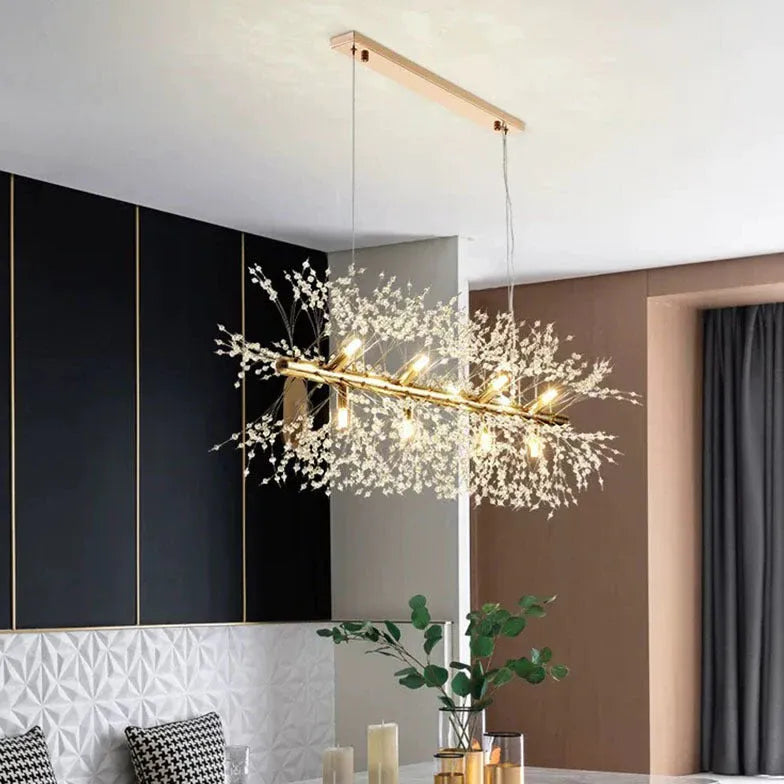 Transparent Branch Dining Room Modern Pendant Light