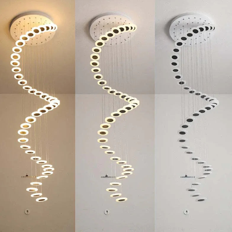 Nordic Modern Firefly Agate Chandeliers