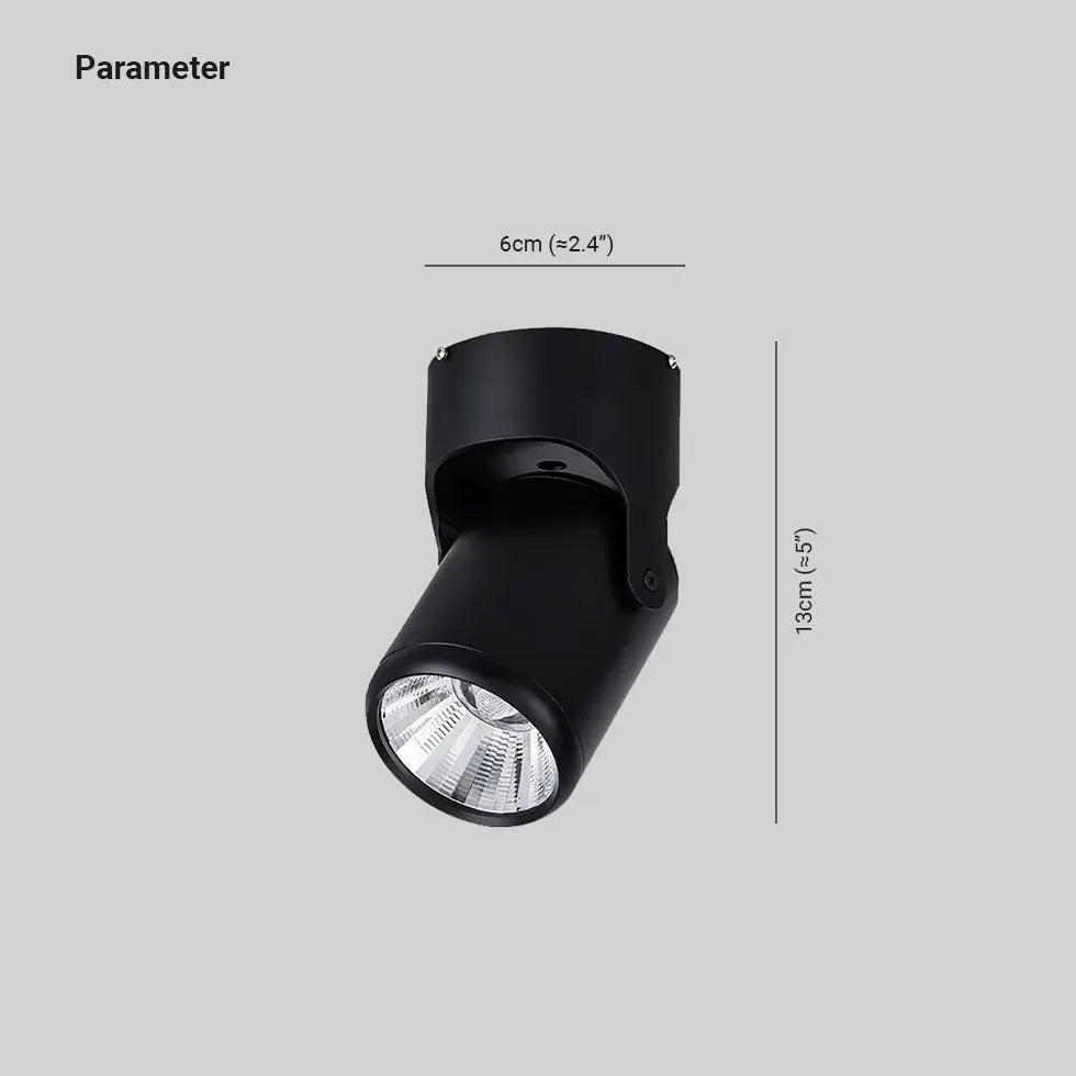 Luci a soffitto moderni a LED a lordo downlight pieghevole