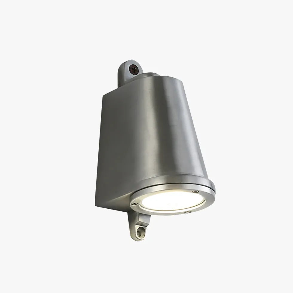 brushed metal wall lights outdoor