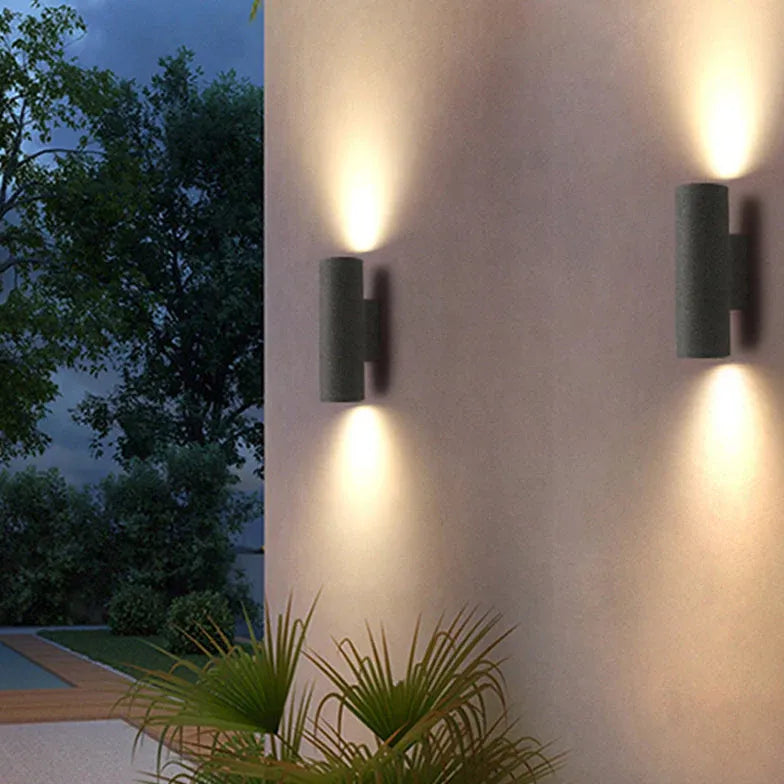 Applique da esterno led doppia luce Stile