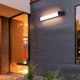 waterproof outdoor wall lights led black