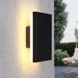 round outdoor wall light led