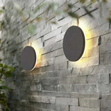 round outdoor wall light led