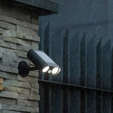 Dual head Solar Sensor outdoor Wall Lights