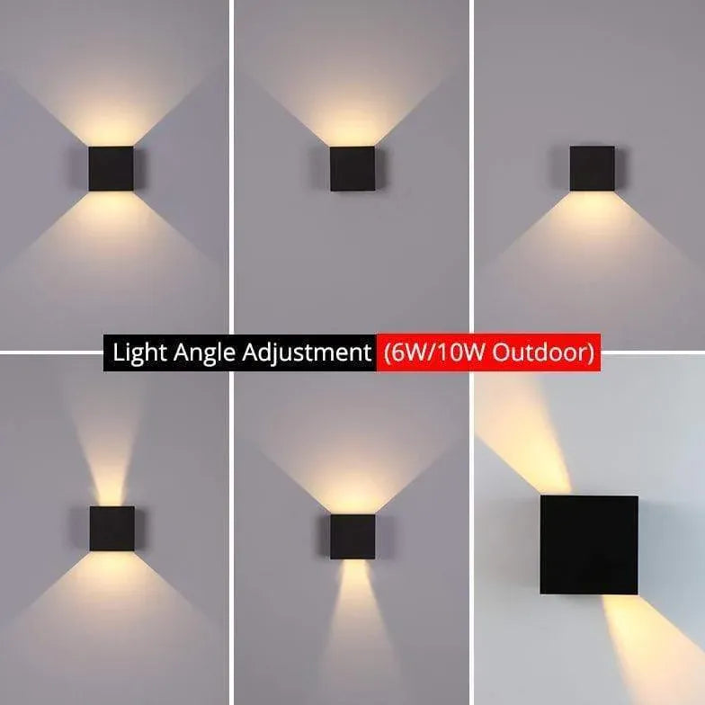 Outdoor Square Up and Down Lights