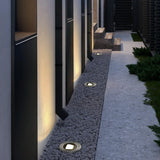 Round Rasssod Step Lights Outdoor