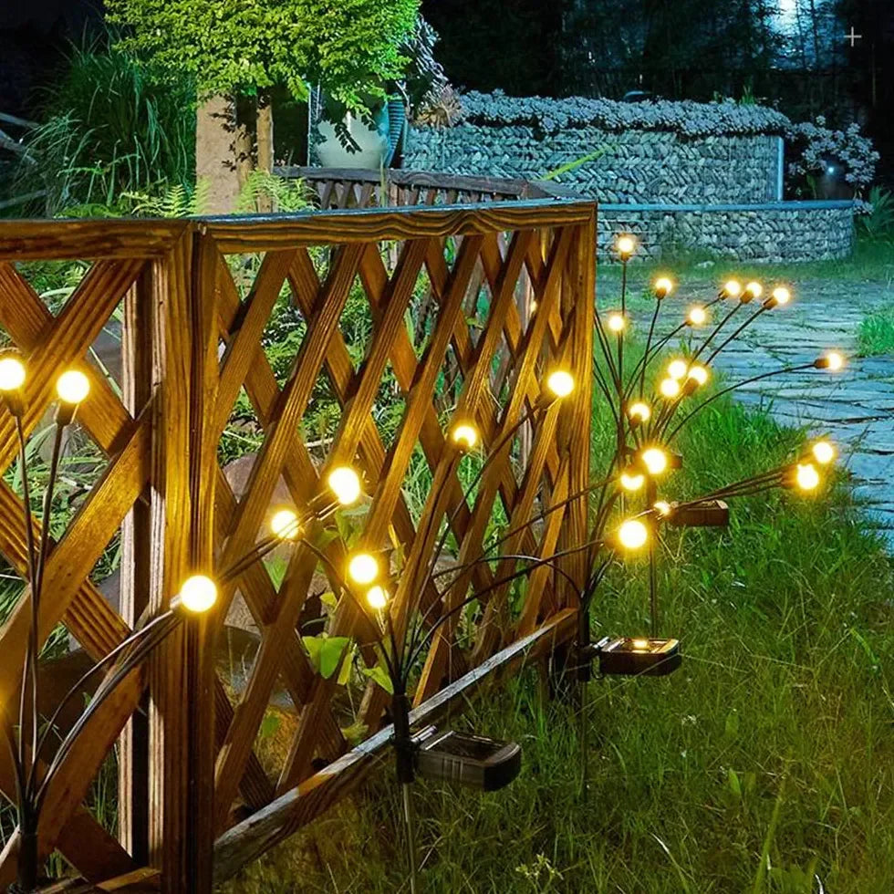 Luci Decorative da Esterno Solari Moderne per Giardino Nero
