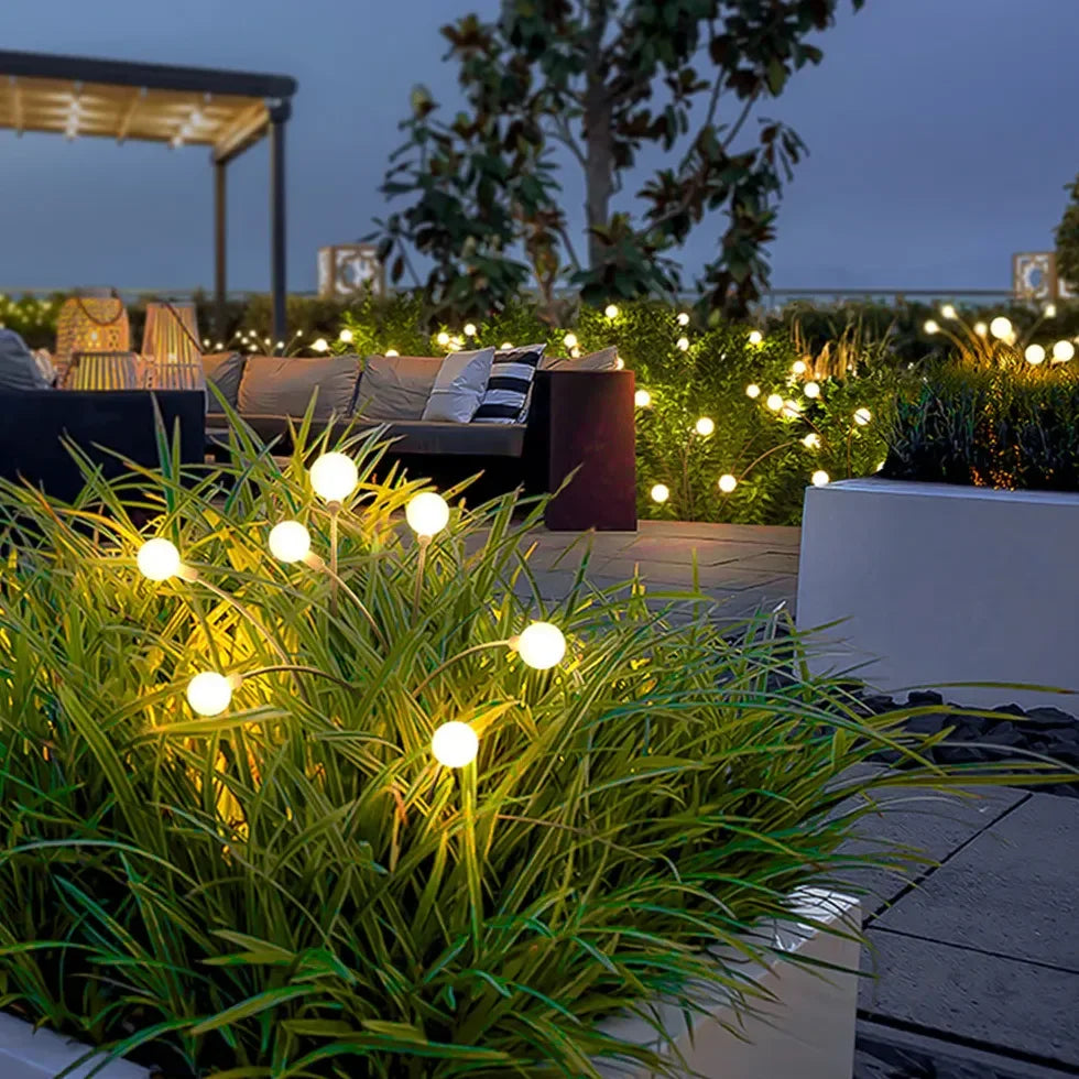 Luci Decorative da Esterno Solari Moderne per Giardino Nero