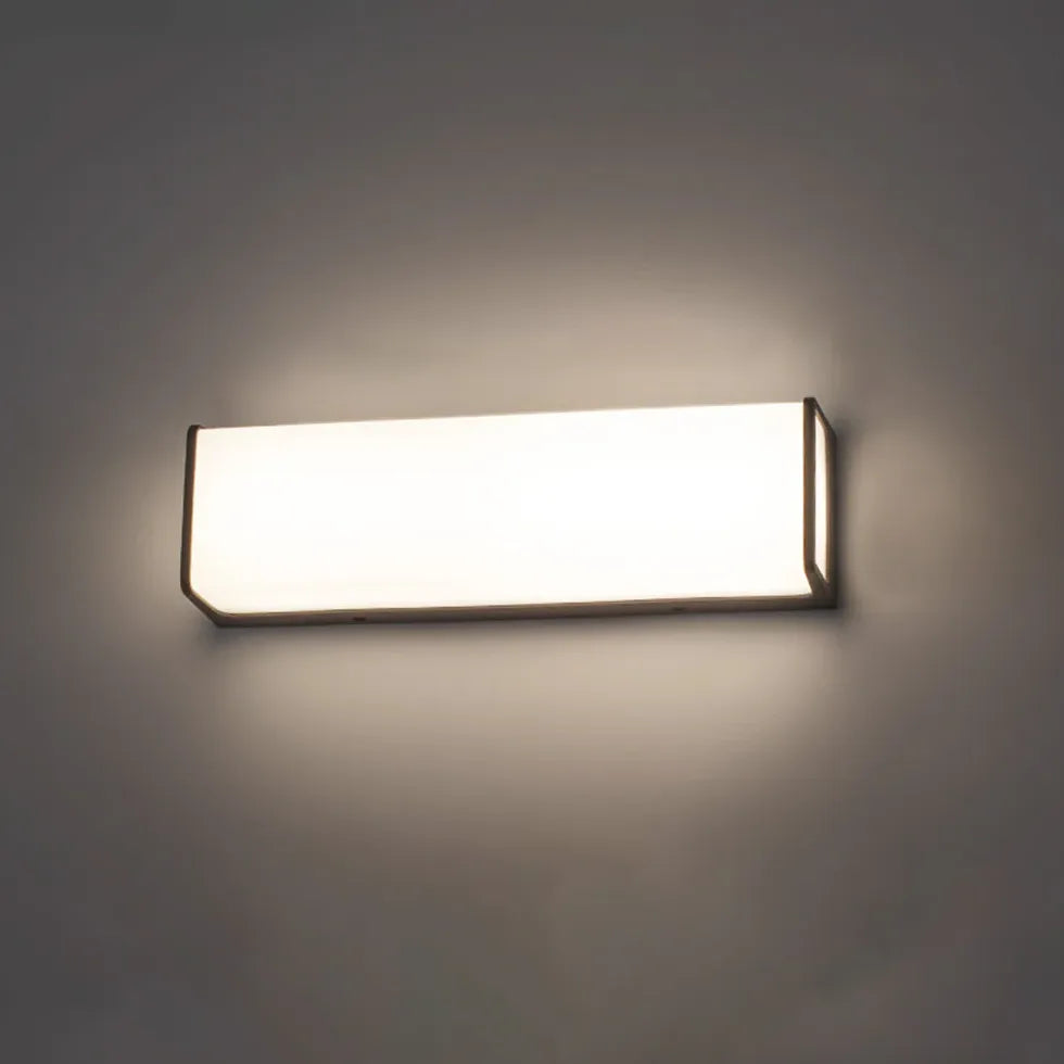 Square Motion Sensor Outdoor Wall Light