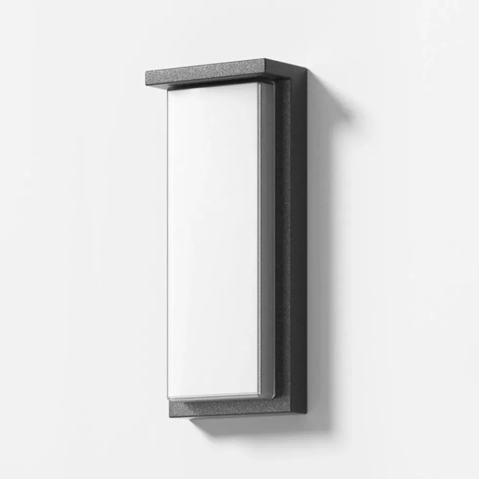 Rectangular Solar Led Outdoor Wall Lights