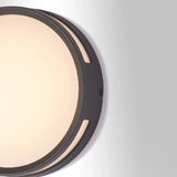 Applique a Led Nera per Esterno Impermeabile