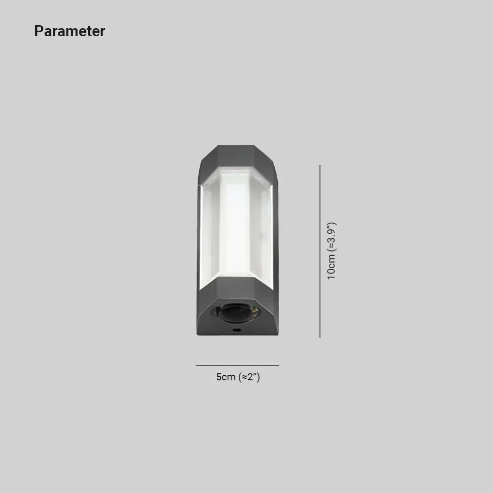 Faretti da esterno luce sopra e sotto