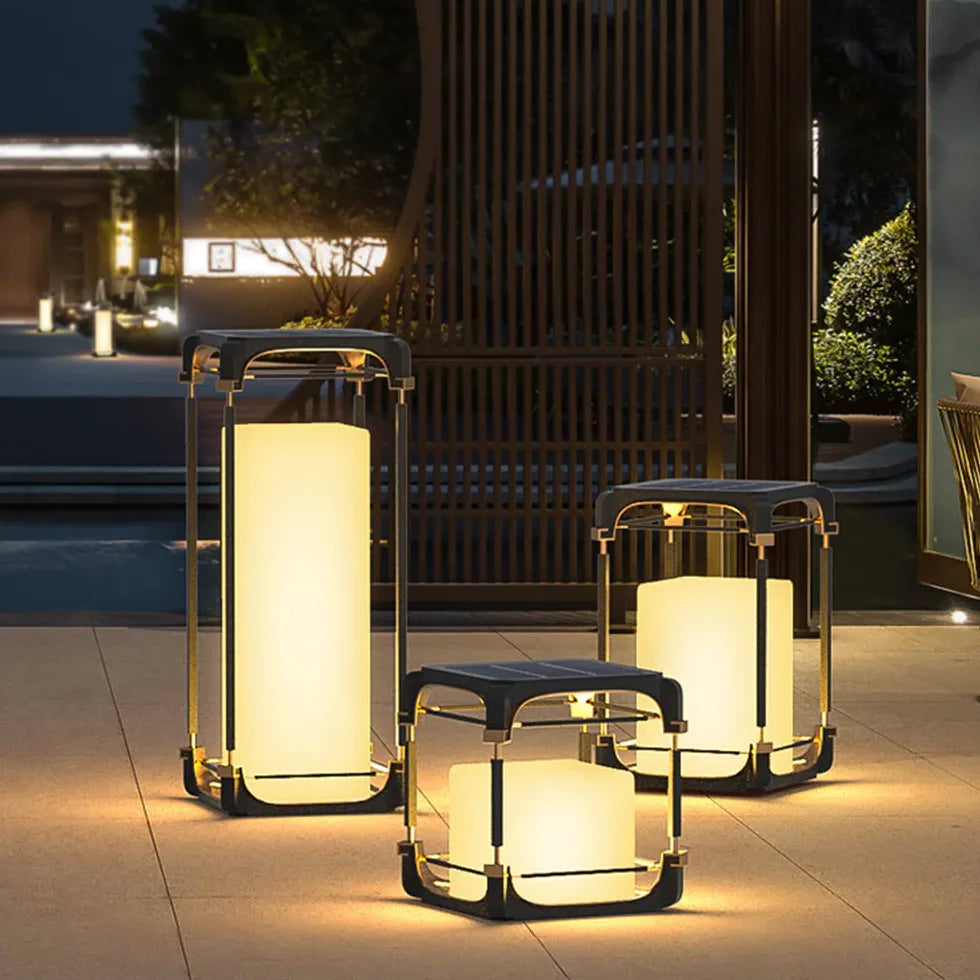 Frame Lantern Outdoor Floor lamps