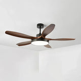 Starfish Simplicity Wooden Ceiling Fan with Light