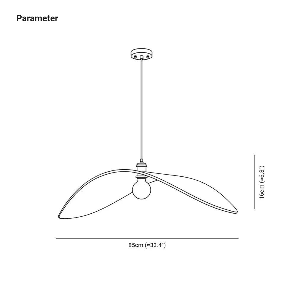 Lampadari in legno vintage stile curvo elegante