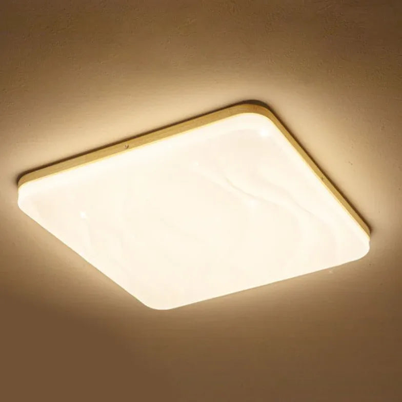 Plafoniere moderne rettangolari Atmosfera Calda con LED