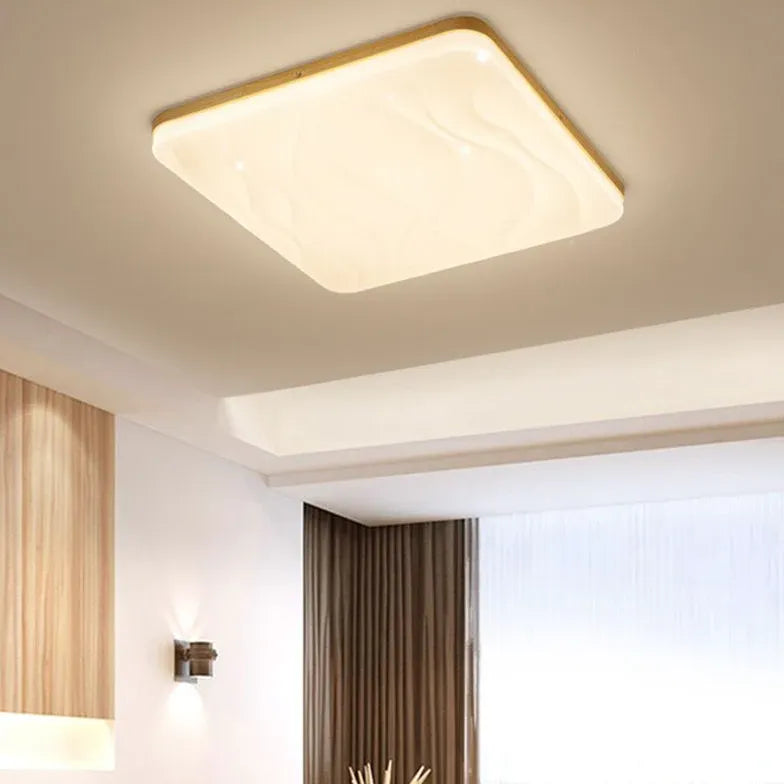 Plafoniere moderne rettangolari Atmosfera Calda con LED