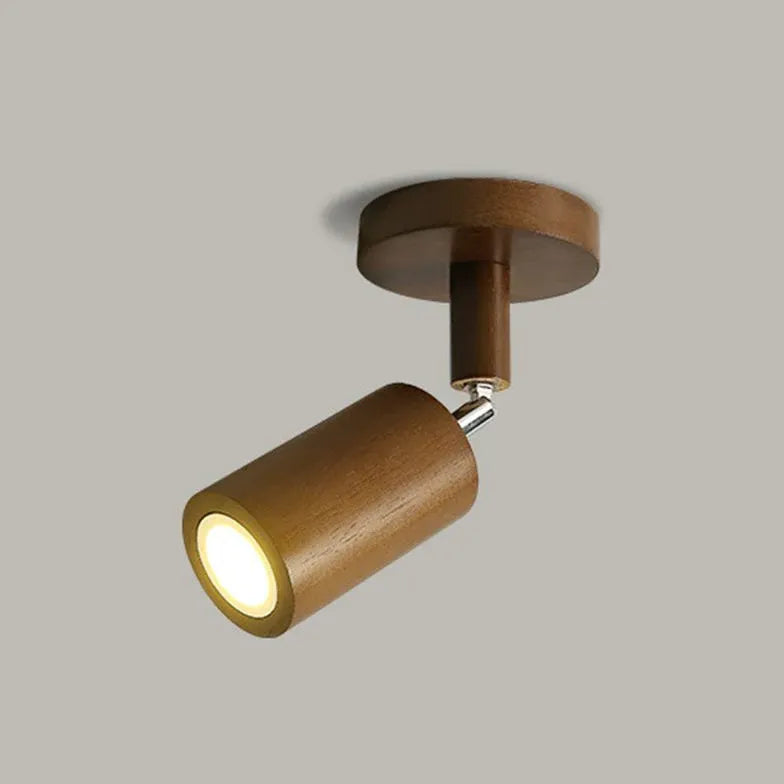 Transferable Wooden Flush Ceiling Lights