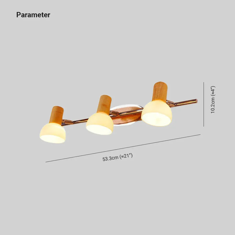 Faretta Stile Naturale Moderno In Legno Salotto