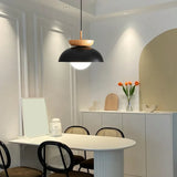 Double Hemisphere LED Modern Pendant Light