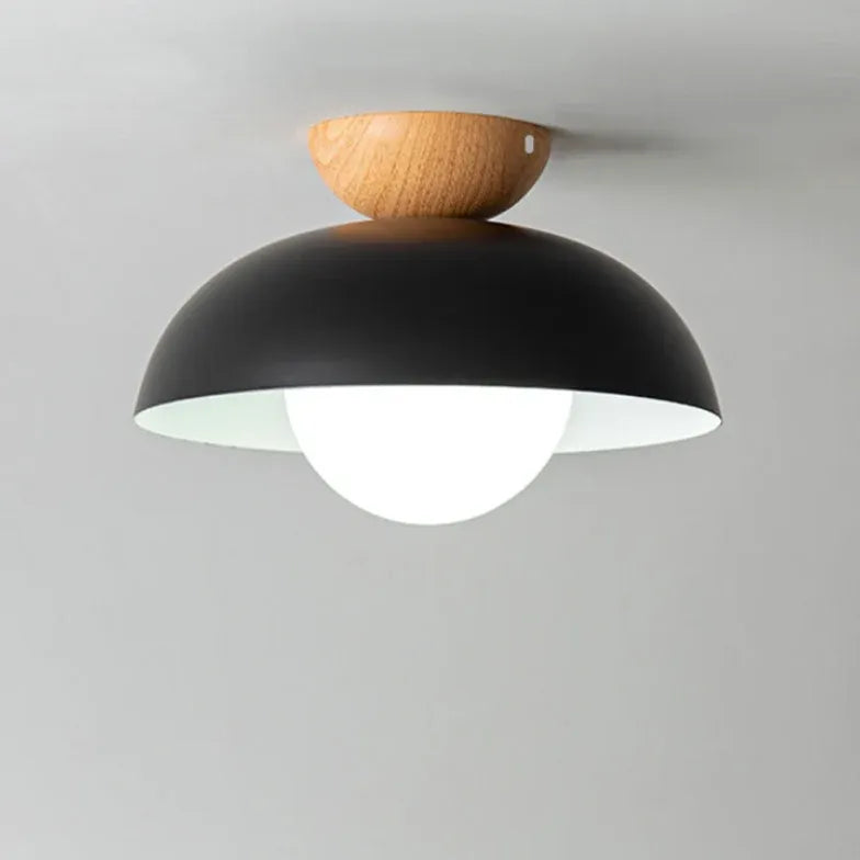 Double Hemisphere LED Modern Pendant Light