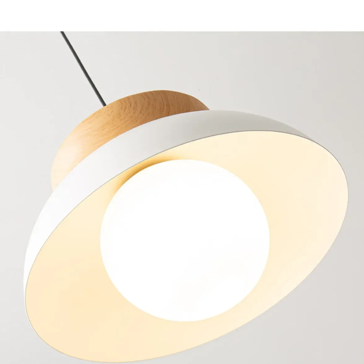 Double Hemisphere LED Modern Pendant Light