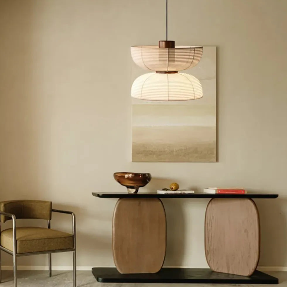 Lampadari a sospensione in tessuto Stile e design