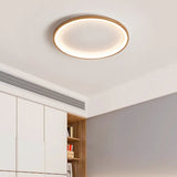 Depression Neutral Modern Wooden Flush Ceiling Lights