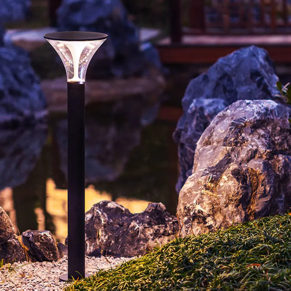 Funnel Shaped Led Path Bollard Lights