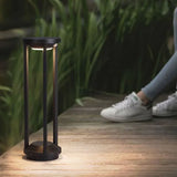 Metal Black Hollow Outdoor Floor lamps