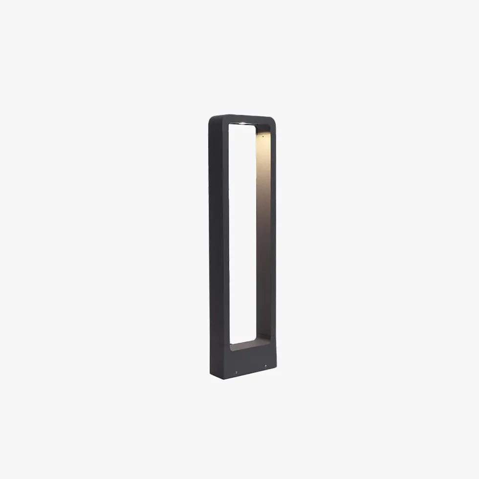 Warm White Rectangle Led Bollard Lights