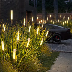 Luci Decorative da Giardino Solari in Metallo Design Moderno