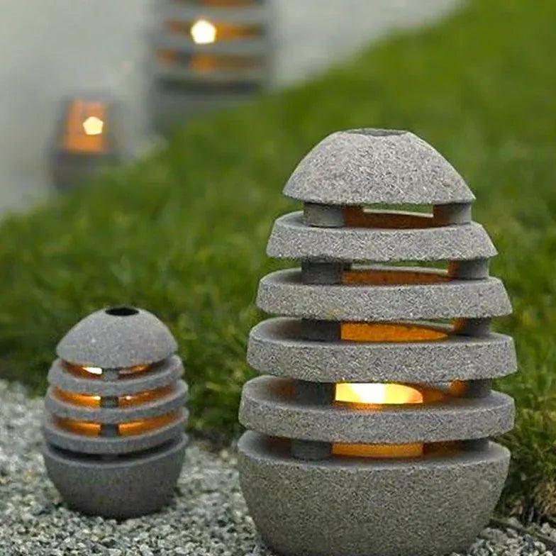 Modern Stone Creative Outdoor Floor lamps