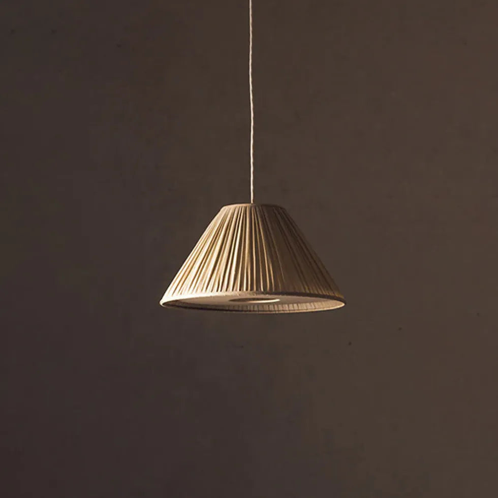 Minimalist Round Translucent Pendant Light