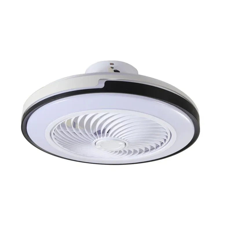 Ventilatore a soffitto rotondo a doppio tono con luce