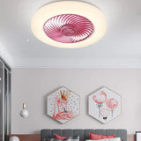 Soft Light Halo Ceiling Fan with Light