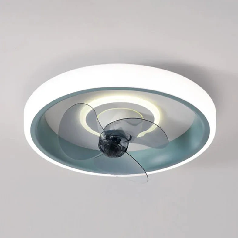 Circular Halo Ceiling Fan with Light