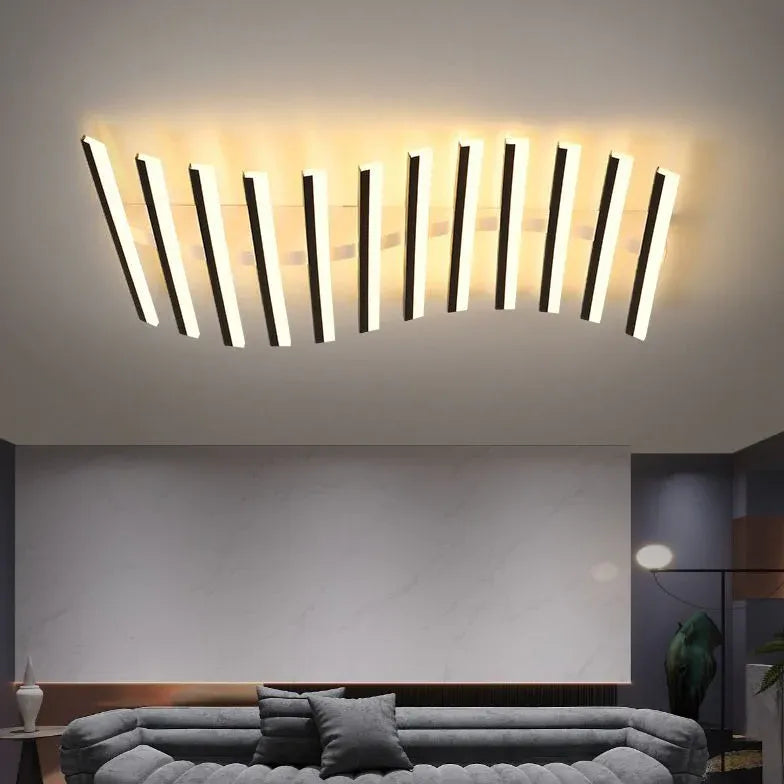 Luce moderna del soffitto moderno a tubo slim wavy