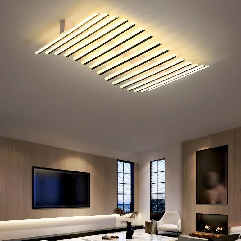 Luce moderna del soffitto moderno a tubo slim wavy