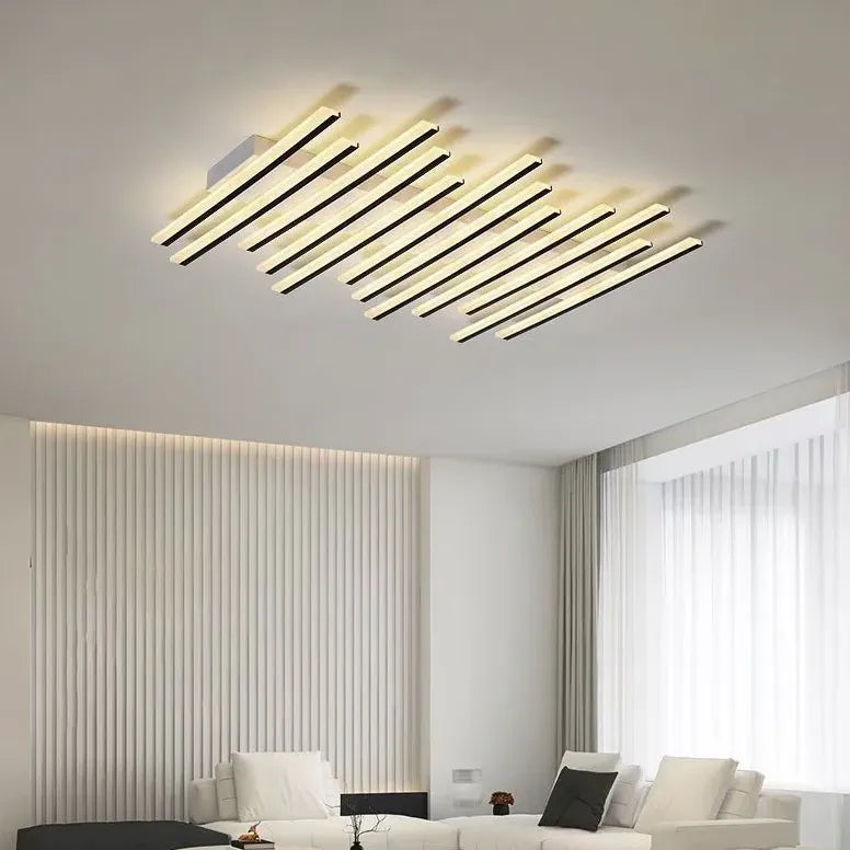 Luce moderna del soffitto moderno a tubo slim wavy