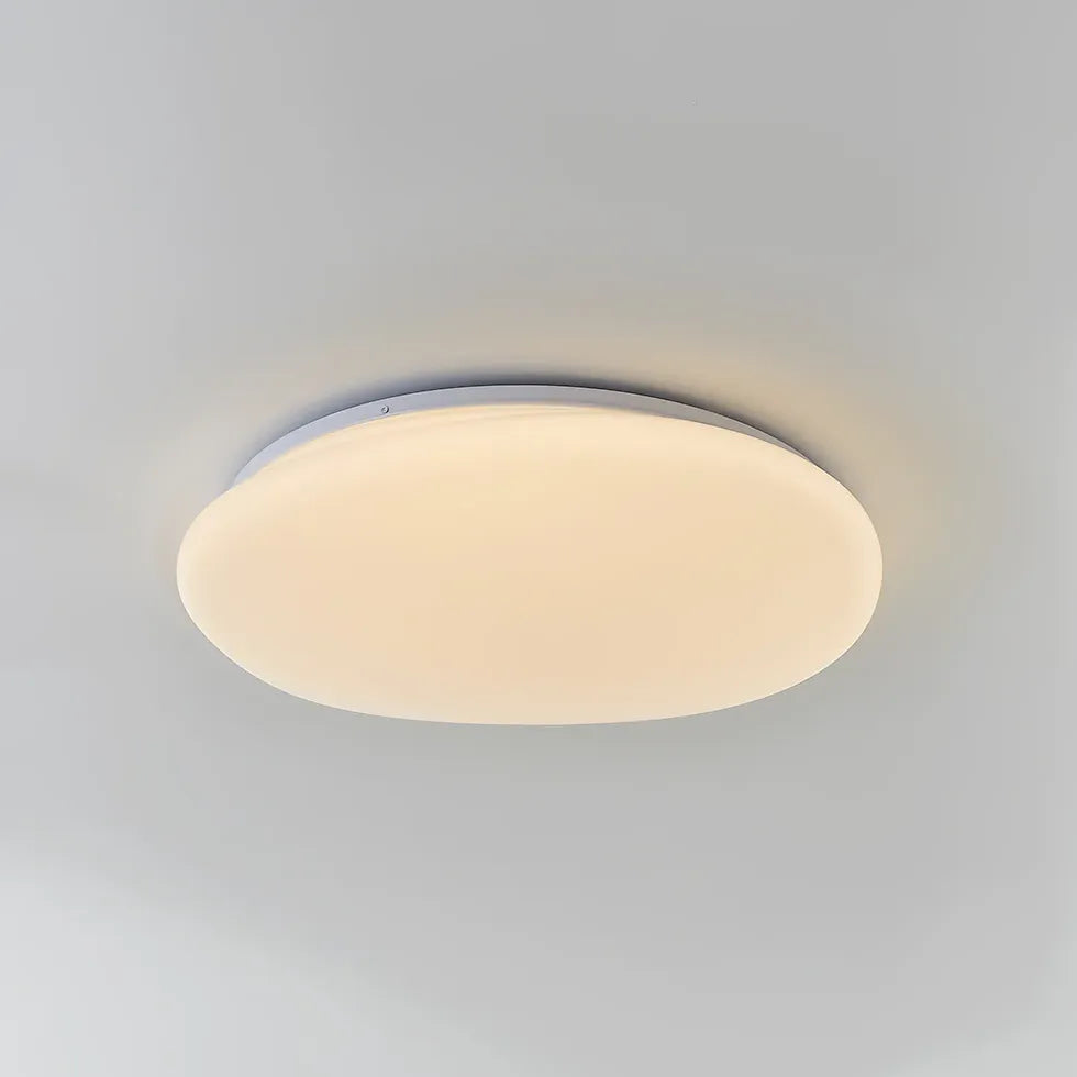 Irregular for Bedroom White Flush Ceiling Lights